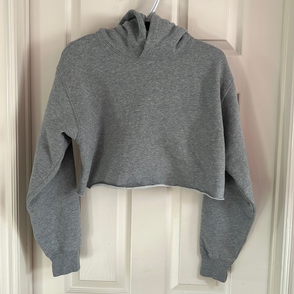 Cropped TNA hoodie